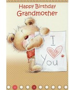 Happy Birthday Grandmother  - Birthday Greeting Card - 01388 - $2.79