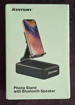 Jteman Cell Phone Stand with Bluetooth Speaker New In Box - $16.50