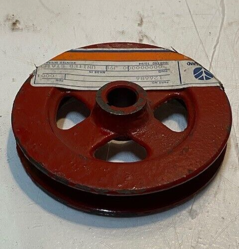 New Holland Red Pulley 126686 | 114mm OD 16mm Bore 18mm Thick - $89.99