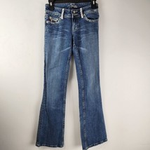 Miss Me Denim Jeans Size 26 Distressed Camo Pockets (Measures 26x33) - £21.67 GBP