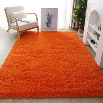 Lifup Soft Fluffy Rectangle Area Rug, Cozy Plush Shaggy Carpet For Living Room - £32.76 GBP