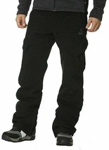 Gerry Water Resistant Fleece Lined 4-Way Stretch Snow Pants, Black, Size: Medium - £44.25 GBP