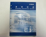 2002 Yamaha Marina Técnico Guía Manual LIT-18865-01-02 Fábrica OEM - $20.10