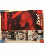 DALE EARNHARDT JR 2000 NASCAR Rookie Year Official Budweiser Poster Used - $26.81 CAD