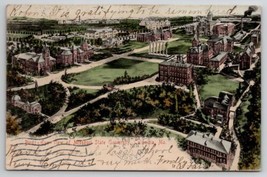 Columbia Missouri Birds Eye View Of Missouri State University Postcard O26 - £10.00 GBP