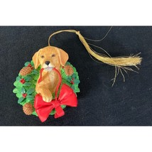 2000 Lenox Dog Ornament Collectible Holiday Christmas Tree Decoration Vintage - £9.30 GBP