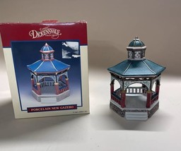 Lemax Dickensvale Collectibles Christmas Village Porcelain Gazebo 1993 3... - £8.41 GBP