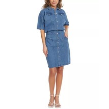 NWT Womens Size 16 Gloria Vanderbilt Christian Siriano Dolman-Sleeve Denim Dress - £31.32 GBP