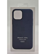 Apple iPhone 12/12 Pro Leather Case with MagSafe - Black - €28,34 EUR