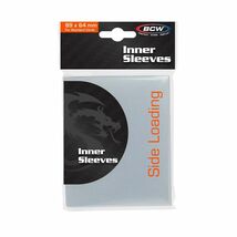 1 pack of 100 BCW Clear Standard Sized Card Sideloading Inner Sleeves - $7.78
