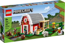 LEGO Minecraft The Red Barn (21187) 799 Pcs NEW Factory Sealed (See Deta... - £98.78 GBP