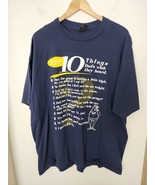 Funny Dad Tee Xl Top 10 Things Dads Wish They Heard Vintage (#22) - £7.02 GBP