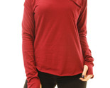 ONE TEASPOON Damen T-Shirt Casual Lange Ärmel Gemütlich Rot S Größe  - $44.79