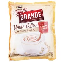 Kapal Api Grande White Coffee with Choco Topping 20-ct, 400 Gram - £23.16 GBP