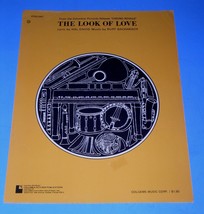 Casino Royale Sheet Music The Look Of Love Vintage 1967 Colgems Bacharach David - £15.79 GBP