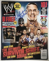 Rey Mysterio, John Cena, Randy Orton, Sin Cara, Sheamus Autographed Complete &quot;WW - £97.68 GBP