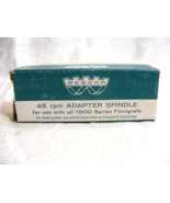 Vintage Webcor No. A-1930-1 45 RPM Record Adapter with Instructions NOS 1-s - €21,10 EUR