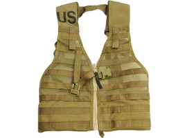 MOLLE II USMC Tactical Vest Fighting Load Carrier with Zipper Coyote Brown - $41.58 CAD