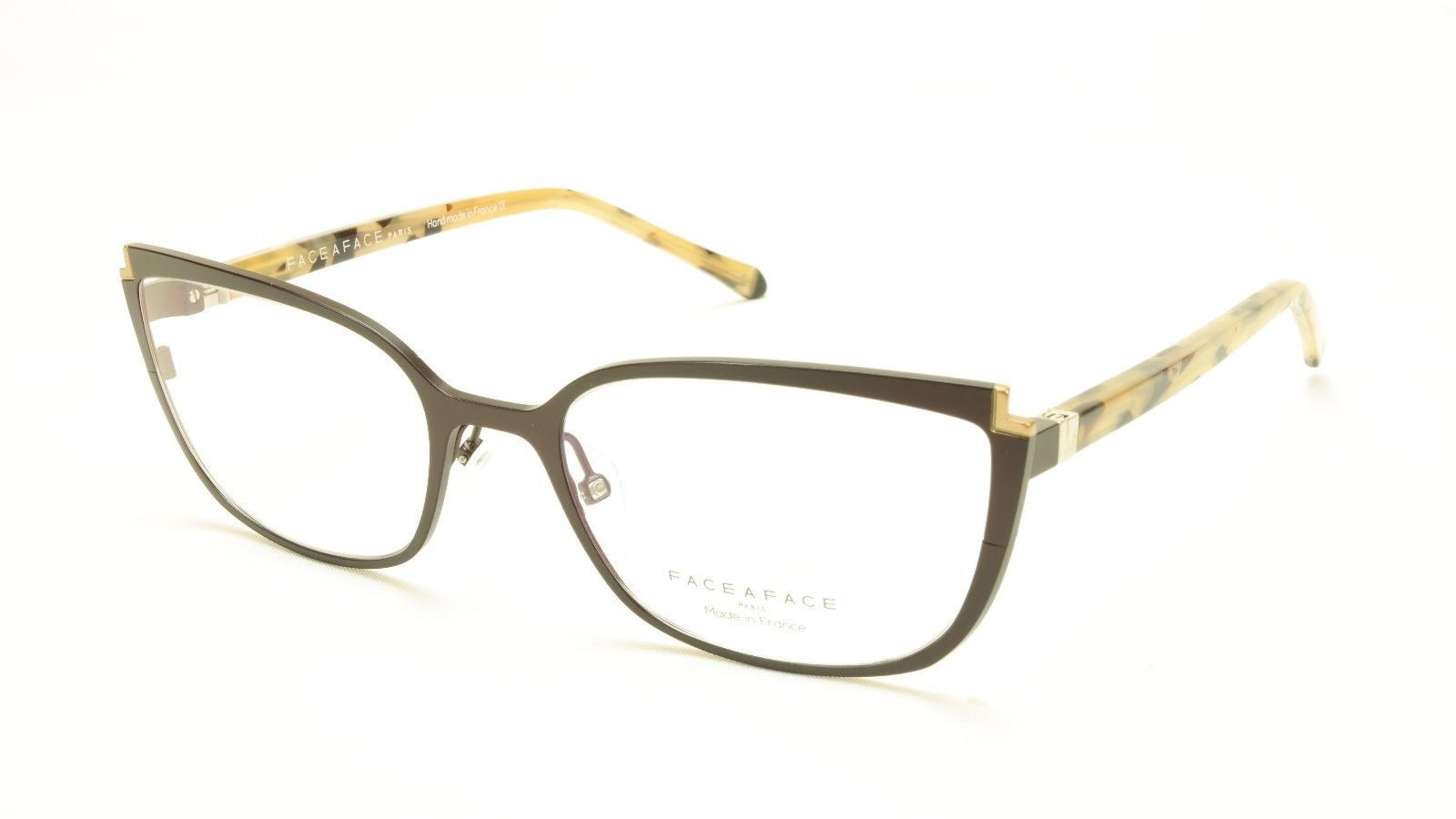 Face A Face Bocca Books 1 Col. 9324 Eyeglasses France Made 53-19-135 Authentic  - $430.02