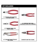 Milwaukee Electricians Lineman Pliers Hand Tool Set Wire Strippers 5 Pie... - $109.85
