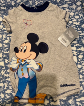 New Disney Mickey Mouse Bodysuit Bodysuit Baby Walt Disney 3 - 6 months with tag - £22.25 GBP