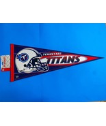 Estate Sale NFL Tennessee Titans Vintage Wincraft Football Pennant NEW - £10.40 GBP