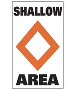 Taylor Made 46171 Sur-Mark Marker 2Buoy Labels(Shallow Area)13”Hx24”L-NE... - $108.49 CAD