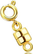 Necklace Clasps and Closures 14 K Gold and Silver Jewelry Converters for Bracele - £8.37 GBP