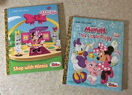 Minnie Mouse Little Golden Books: Shop With Minnie/This Little Piggy - New - £7.09 GBP