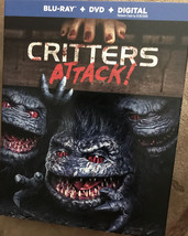 Critters Attack! (Blu-ray+DVD+Digital, 2019) NEW with Slipcover, NEW MOVIE - $11.95