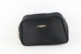 Vintage Giorgio Armani Parfums Spell Out Small Zippered Travel Makeup Bag Case - £15.47 GBP
