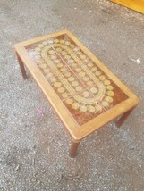 Mid 20th Century Tiled Coffee Table By Nathan - £95.50 GBP
