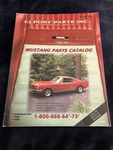 MUSTANG PARTS CATALOG  SPRING 1999  CJ PONY PARTS INC 120 pages Good con... - $4.95