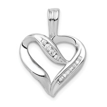 14k Gold 1/8ct. Diamond Heart Pendant PM4848 - £402.90 GBP