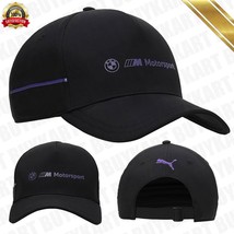 New BMW M Motorsport Baseball Cap PUMA Black Limited Edition - $61.72