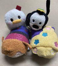 Disney Collection Tsum Tsum Lot of 4 Bean Bag Plush 3.5 inch - $7.91