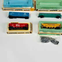 Bachmann HO Scale Lot of 4 Train Cars, Coal Ca , Erie Lackawanna &amp; More - $42.74
