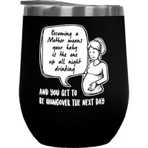 Make Your Mark Design Funny Pregnancy or New Mom Quotes White Ceramic Coffee &amp; T - £22.15 GBP