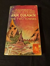 Vintage THE TWO TOWERS, TOLKIEN * RARE PB * 1965 BALLANTINE BOOKS  - $9.74