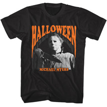 Halloween Melting Michael Myers Men&#39;s T Shirt Horror Movie Villain Evil - £19.53 GBP+