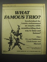1974 The Three Musketeers Movie Advertisement - What famous trio? - £14.61 GBP
