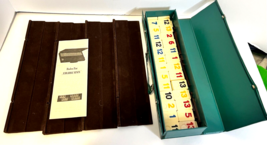 Vintage &quot;ColorRummy&quot; Tile Rummy Game w/Original Case Complete - $36.76