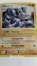2009 Pokémon Gliscor Holo-foil DP36 Trading Card - £22.25 GBP