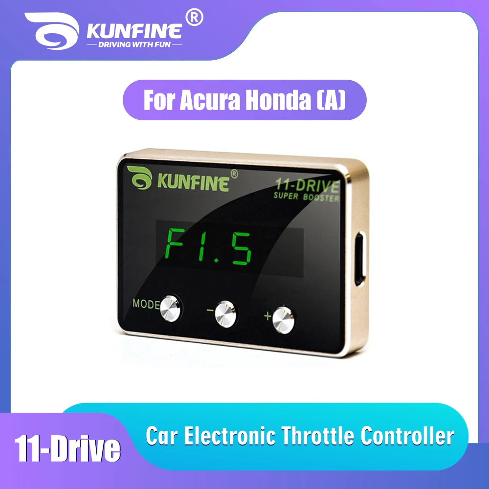 Car Electronic Throttle Controller Racing Accelerator Potent Booster For Acura - £40.64 GBP