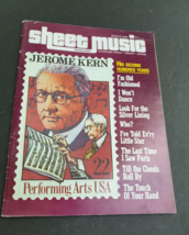 Sheet Music Magazine March 1986 Jerome Kern  - £9.75 GBP