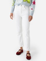 Agolde riley high rise straight jean in SOUR CREAM - size 23 - £105.57 GBP