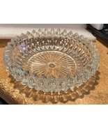 5.25&quot; Wide Crystal Candy Dish/Ashtray *Pre-Owned/No Box* BT6 - $280.99 MXN