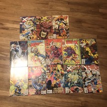 Lot of 13 mixed xmen comics marvel xforce x nation etc - $7.00