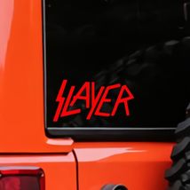 Slayer Music Band 6x3 Vinyl Decal Sticker Custom Truck Window Bumper Car... - $5.69