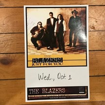 The Blazers Just For You Concert Promo Poster - $12.86